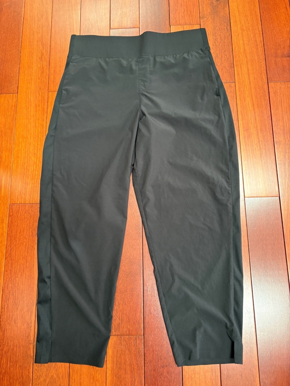 Kirkland Signature Black Women's Stretch Track Pants ladies large
